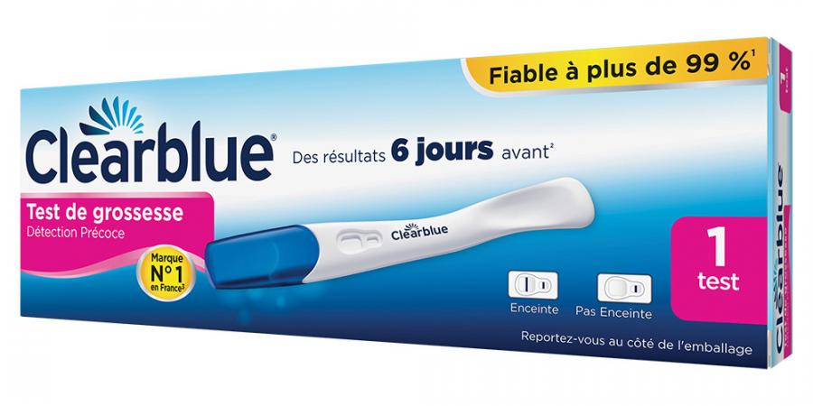 Test De Grossesse Détection Précoce Clearblue